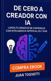 De cero a creador con Inteligencia Artificial
